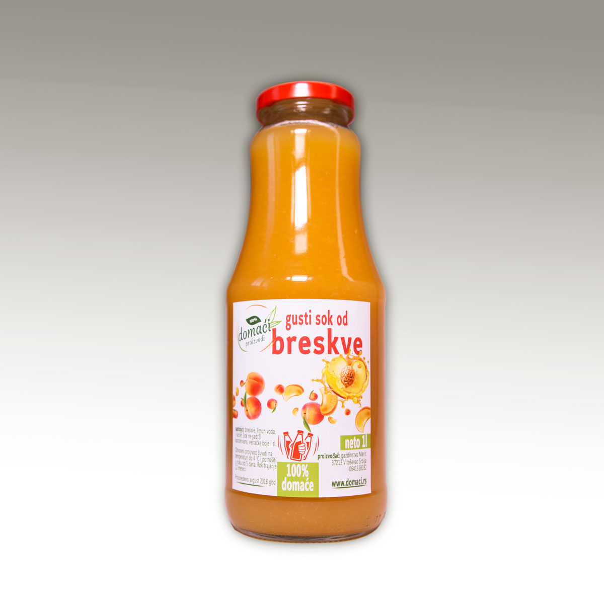 Gusti domaći sok od breskve