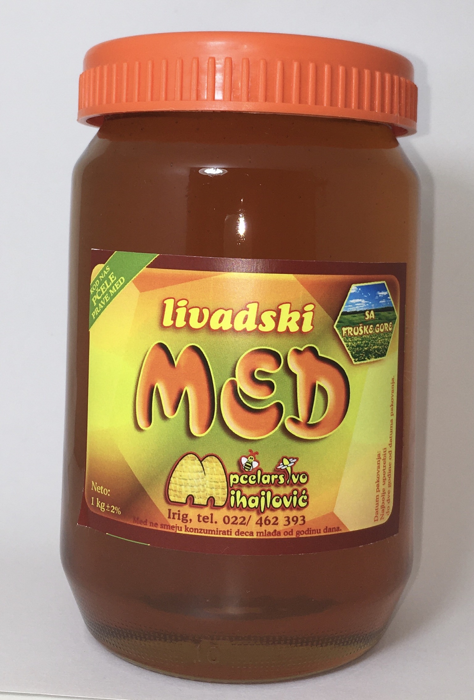 100% Prirodan LIVADSKI med - bez vestackih dodataka