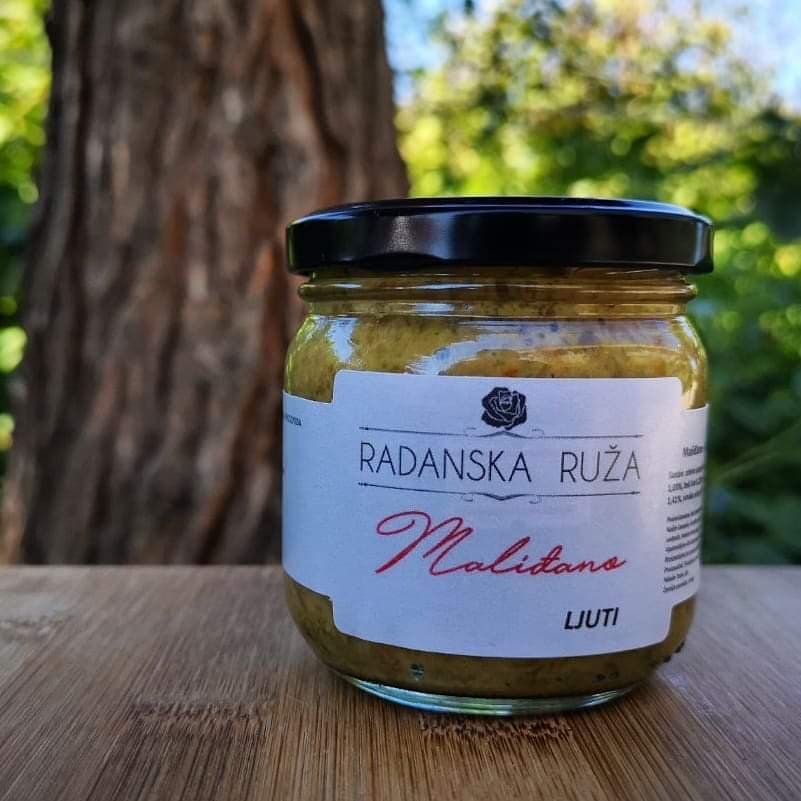 Malidjano ( ajvar od zelenih paprika )