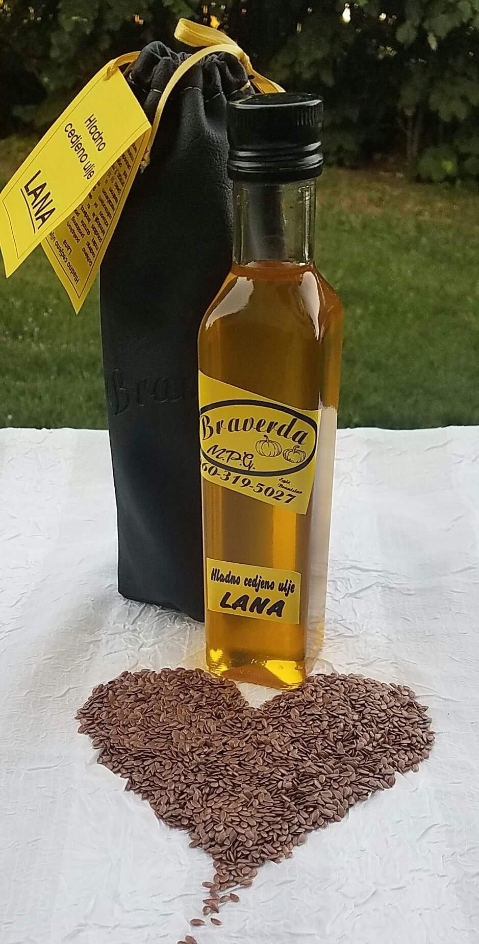 Hladno cedjeno ulje Lana