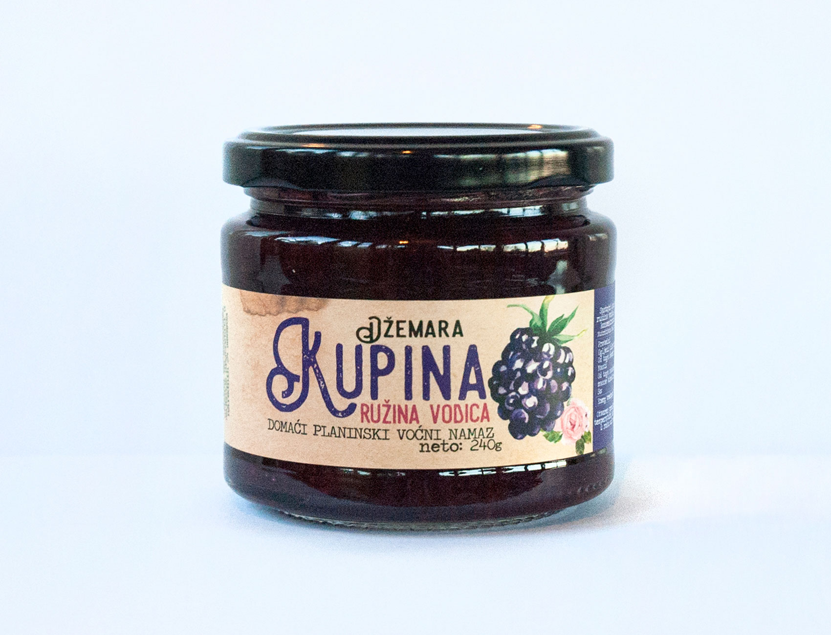 Kupina sa ružinom vodicom