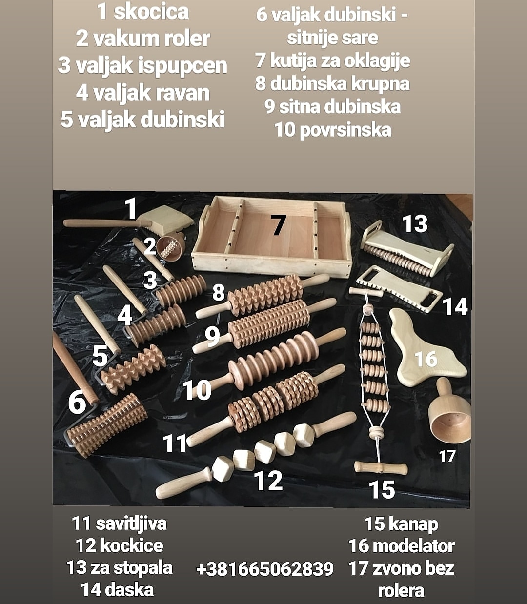 Oklagije za maderoterapiju