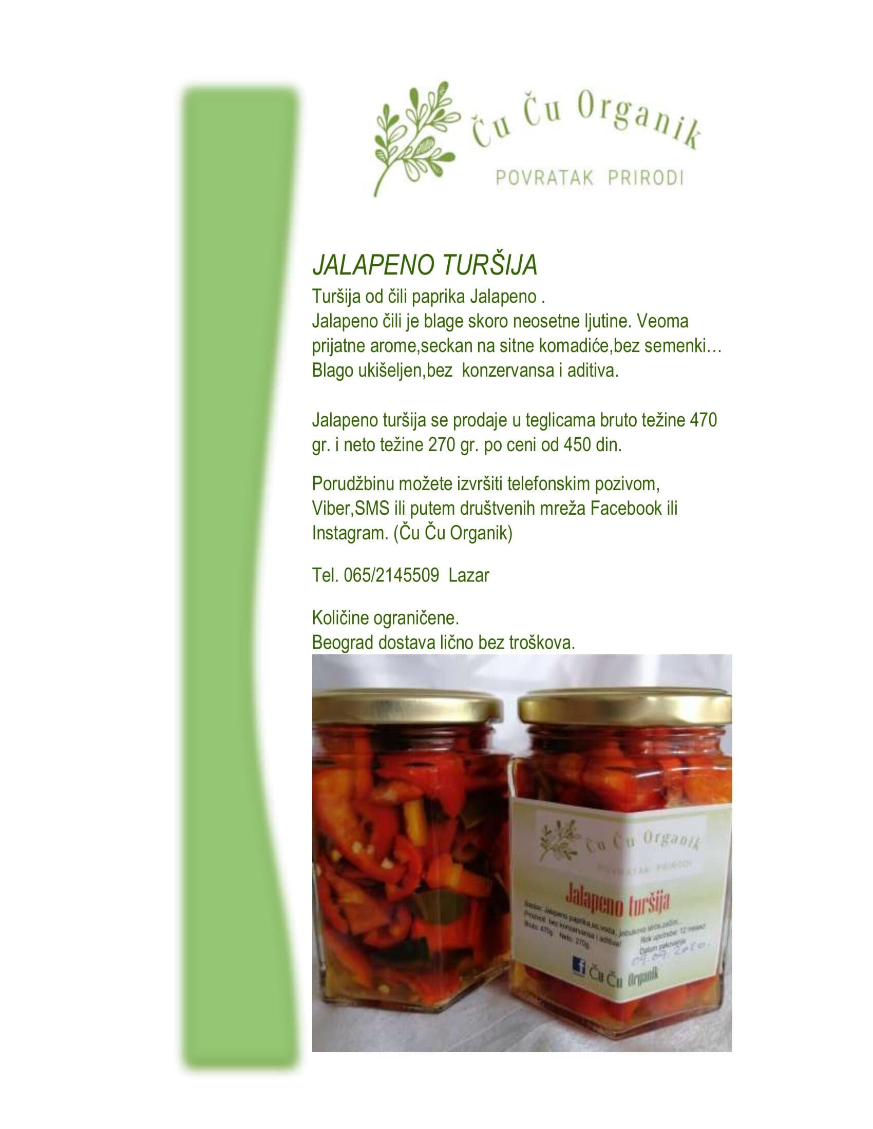 Jalapeno tursija