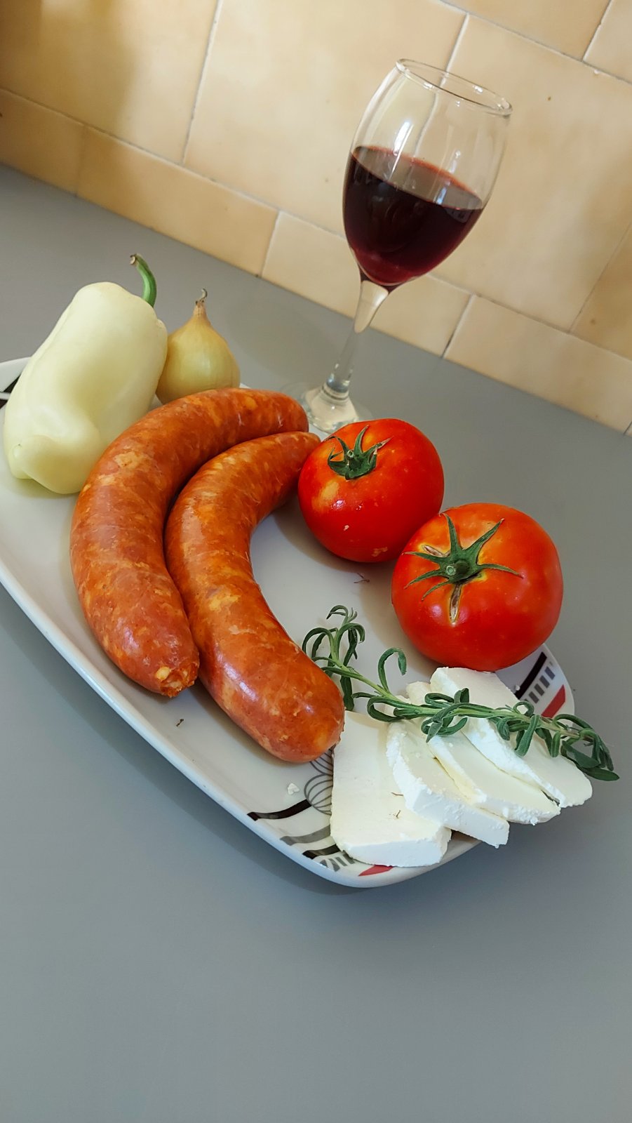 Sveža kobasica od mesa kunića