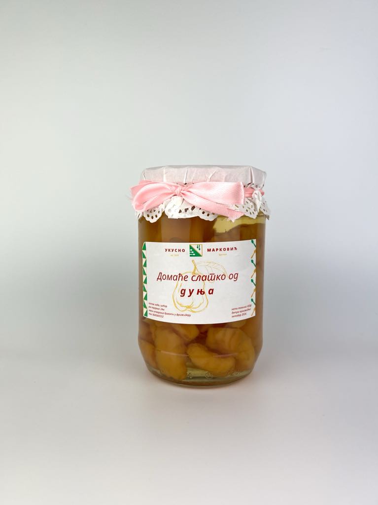 Domaće slatko od dunja (720ml)