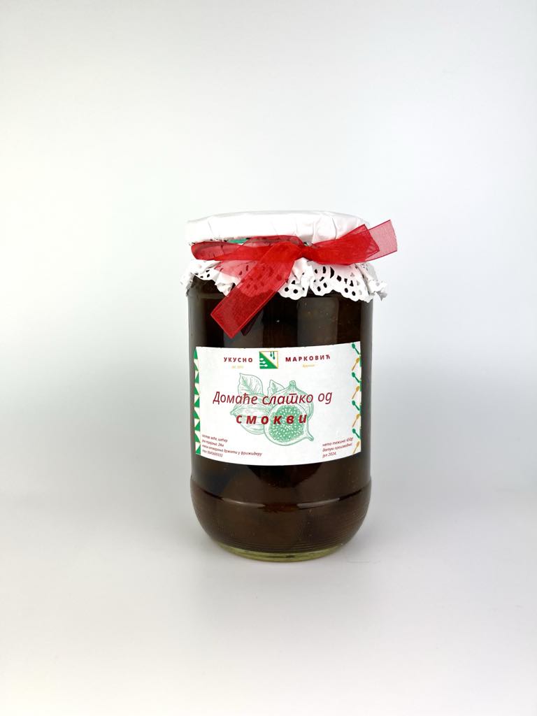 Domaće slatko od smokvi (720ml)