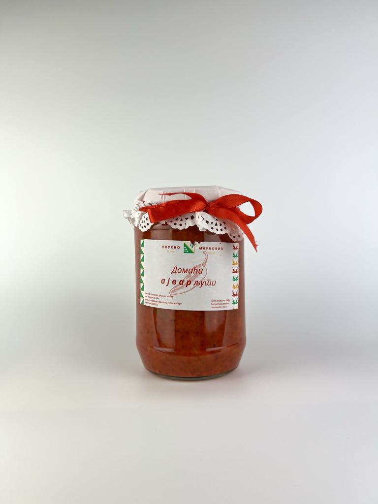 Domaći ajvar ljut (720ml)